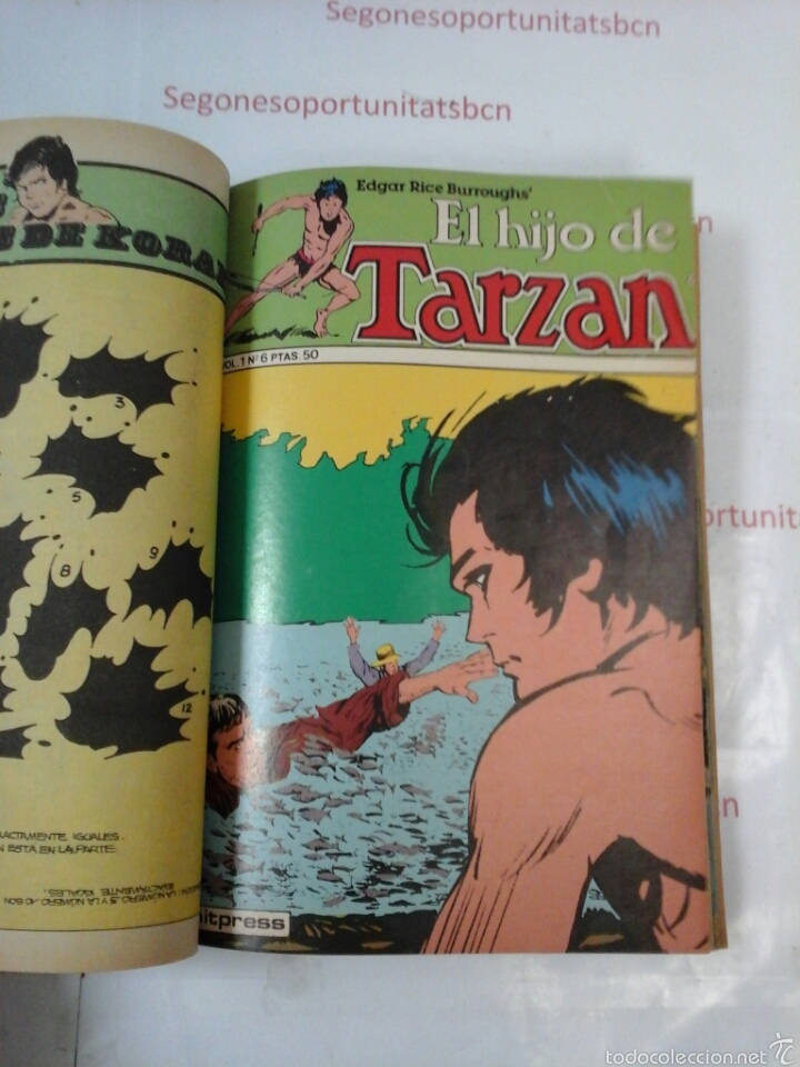 6 TOMO ÚNICO - EL HIJO DE TARZAN - HITPRESS -