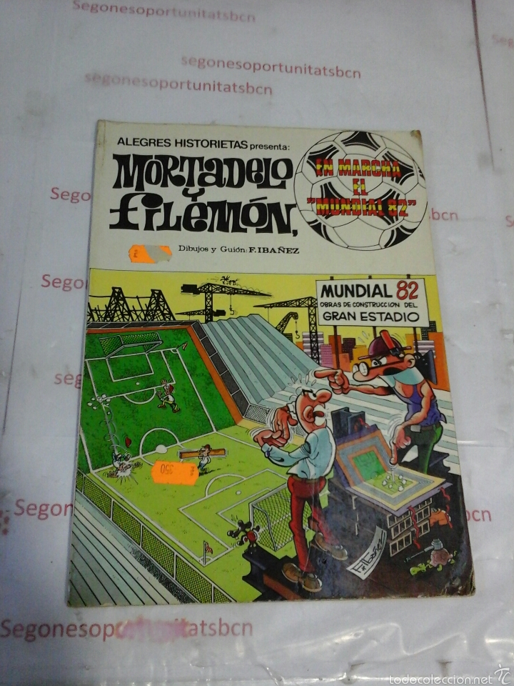 1 MORTADELO Y FILEMÓN - N°4 - EN MARCHA EL MUNDIAL 82 - BRUGUERA