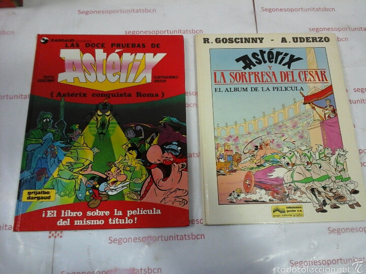 1 LOTE - ASTÉRIX - 2 TOMOS - GRIJALBO