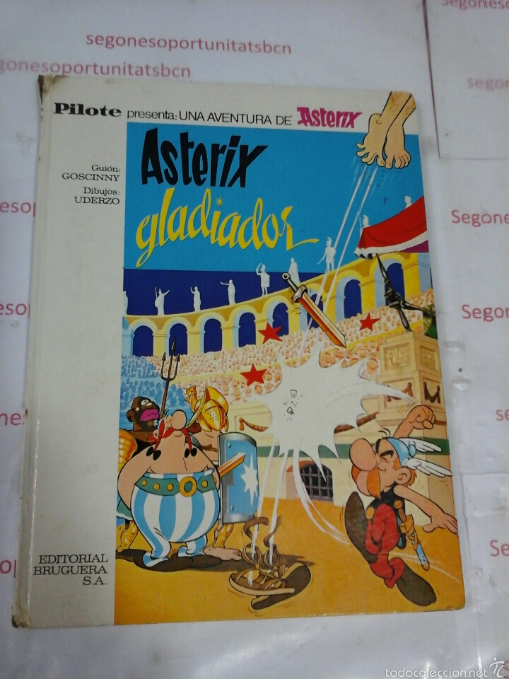 1 ASTÉRIX - GLADIADOR - BRUGUERA - 1968