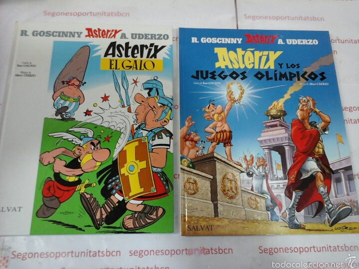 1 LOTE - ASTÉRIX - N°1 Y 12 - ED. SALVAT