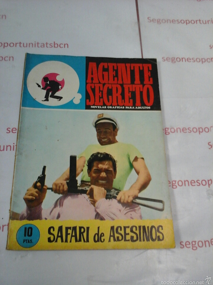 1 AGENTE SECRETO - SAFARI DE ASESINOS - ED. FERMA