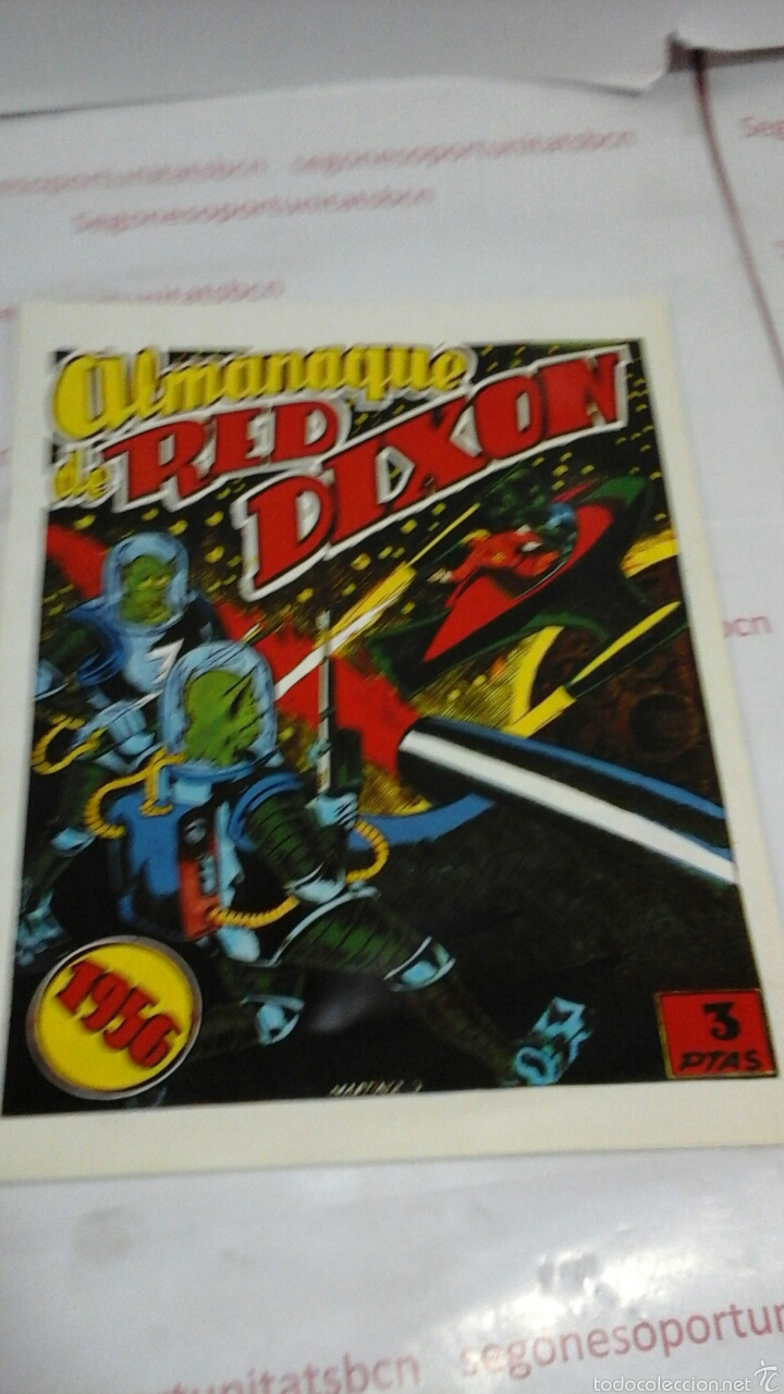 1 ALMANAQUE - RED DIXON - 1956