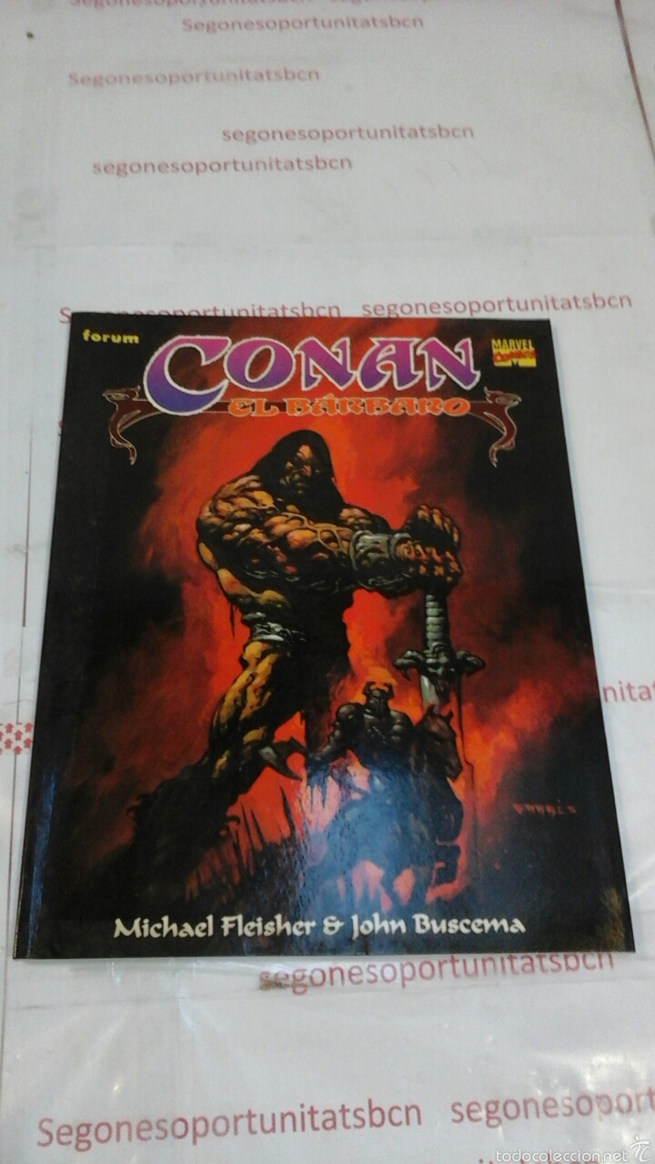 1 CONAN EL BARBARO - MICHAEL FLEISHER - FORUM