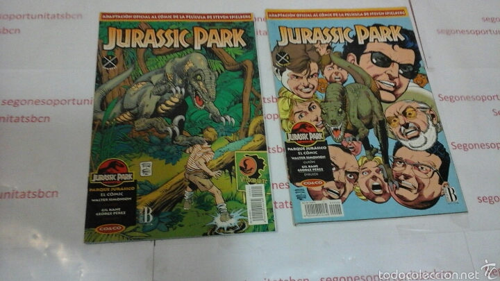 1 LOTE - JURASSIC PARK - N°1 Y 2 - EDICIONES B