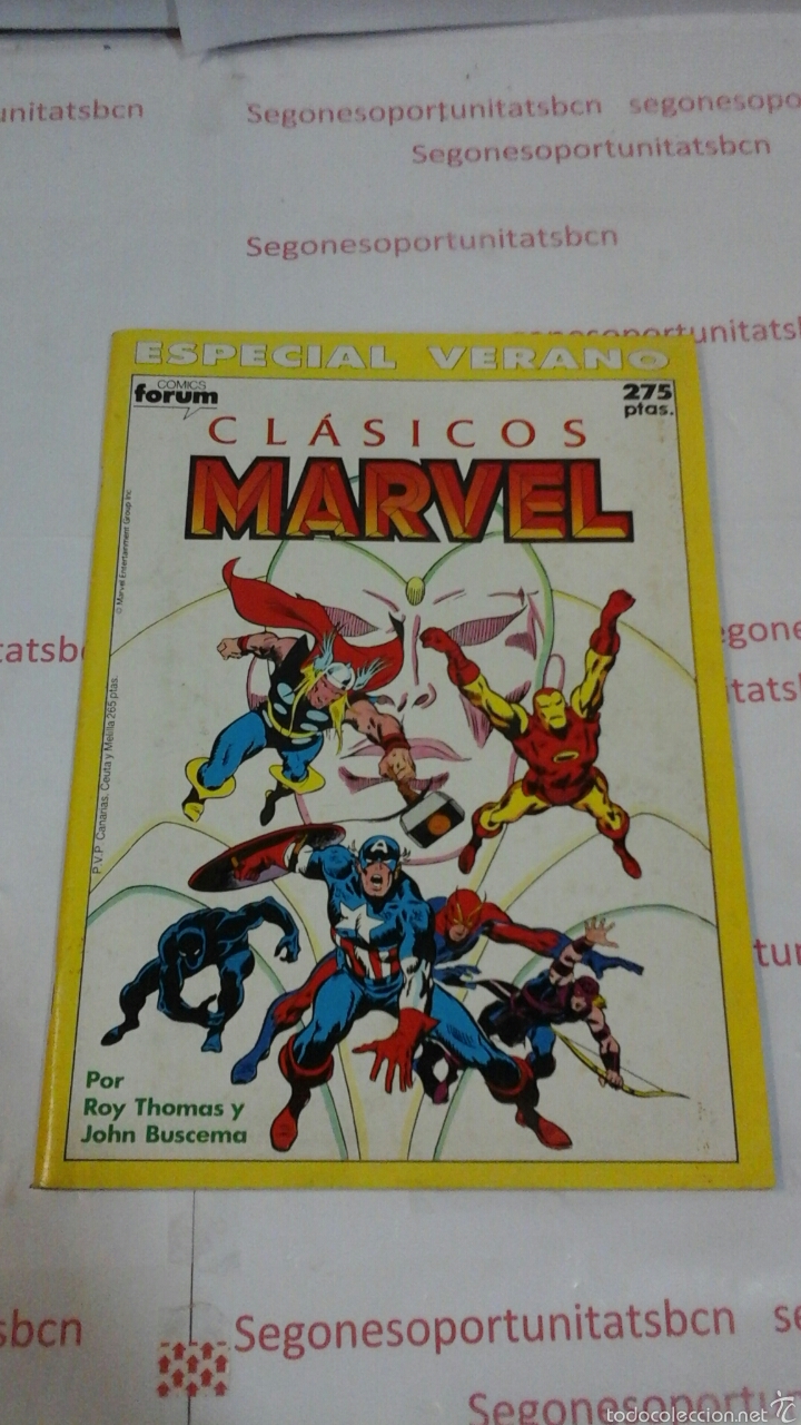 1 CLÁSICOS MARVEL - ESPECIAL VERANO - FORUM