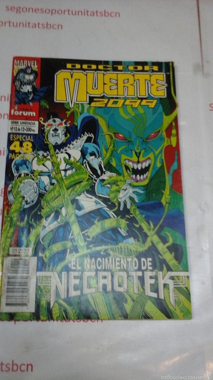 1 DOCTOR MUERTE 2099 - N°12 - EL NACIMIENTO DE NECROTEK