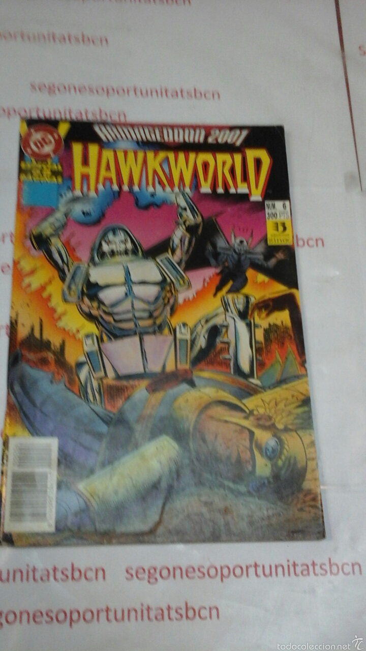 1 ARMAGEDDON 2001 - HAWKWORLD - N°6 - ZINCO