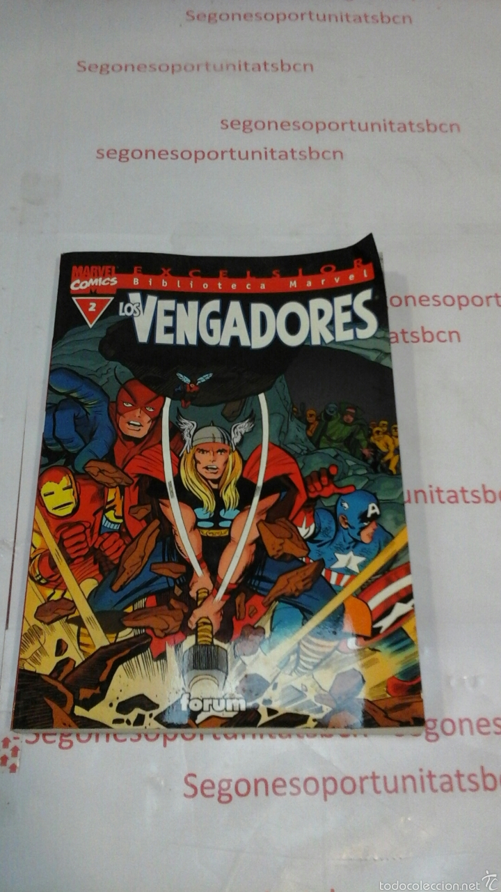 1 LOS VENGADORES - EXCELSIOR BIBLIOTECA - N°2 - FORUM