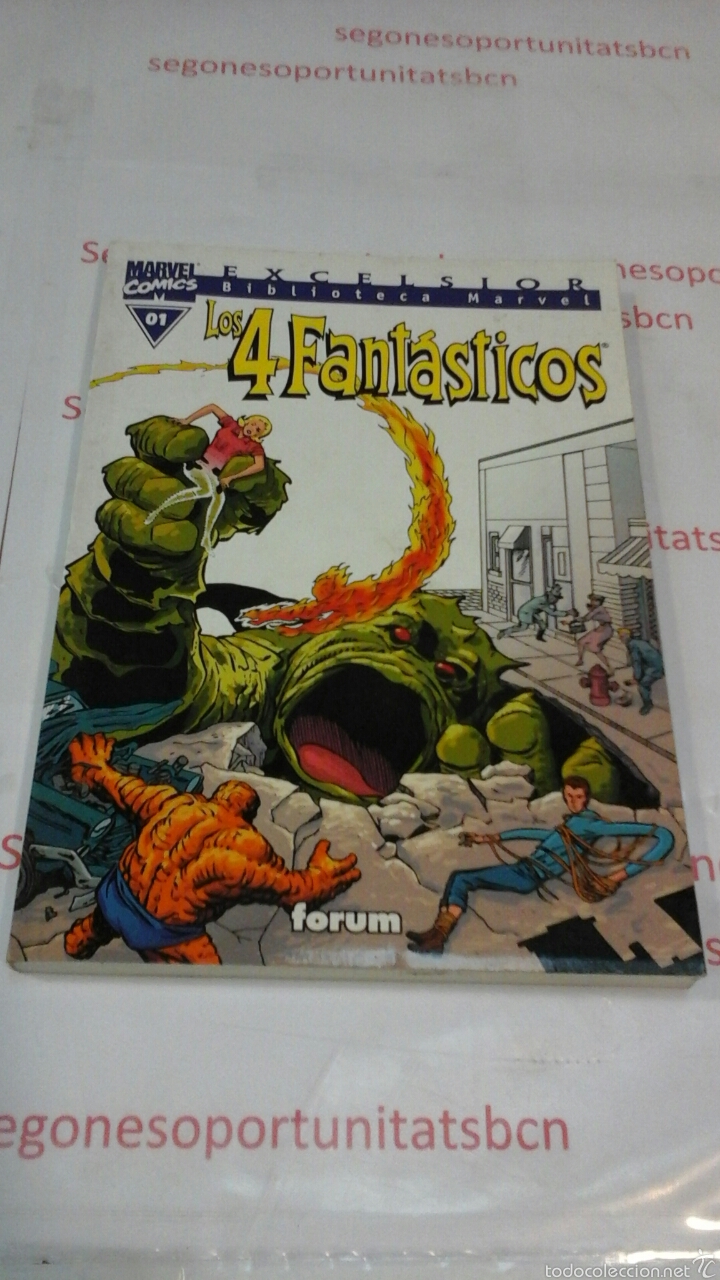 1 LOS 4 FANTÁSTICOS - EXCELSIOR BIBLIOTECA - N°01 - FORUM