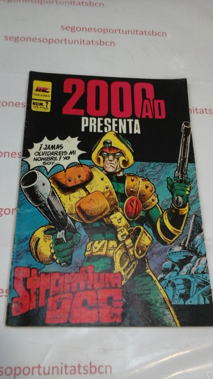 1 2000AD - STROMTIUM DOG - N°7 - ED. MC