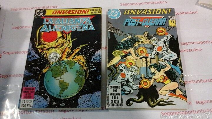 1 LOTE COMPLETO - INVASION - ED.ZINCO