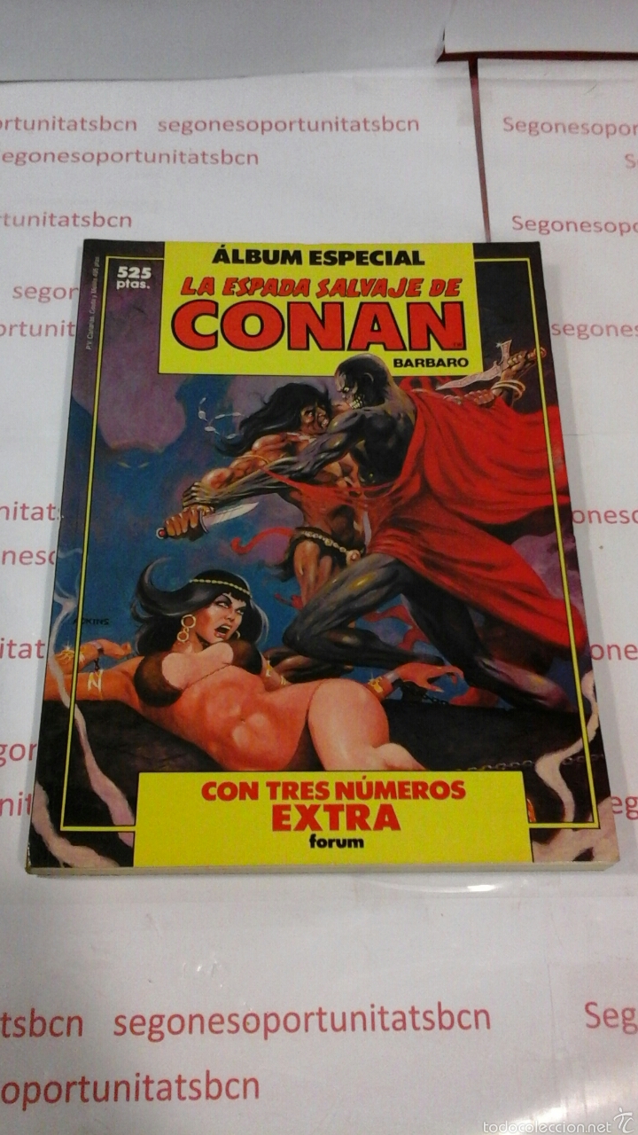 1 ALBUM ESPECIAL - CONAN EL BÁRBARO - N ° 47,48,49