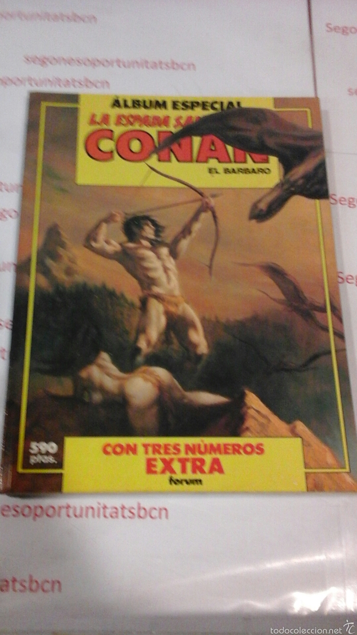 1 ALBUM ESPECIAL - CONAN EL BÁRBARO - N°83,84,85