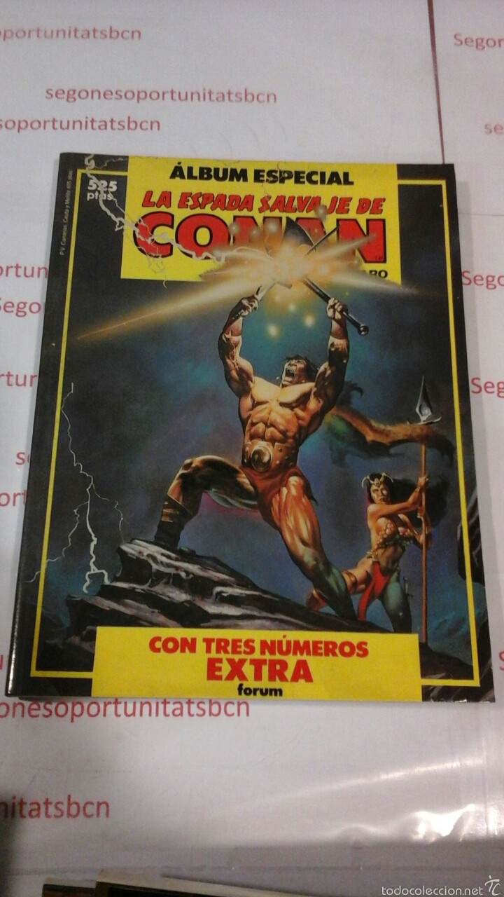 1 ALBUM ESPECIAL - CONAN EL BÁRBARO - N°50,51,52