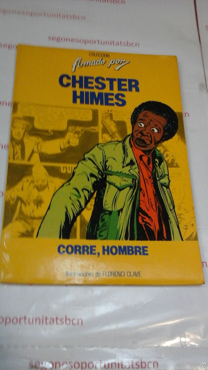 1 CHESTER HIMES - CORRE, HOMBRE - BRUGUERA