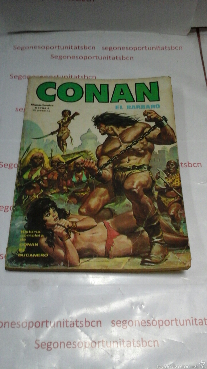 1 CONAN EL BARBARO - EXTRA - MUNDI-COMICS