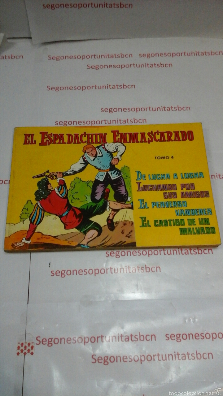 1 EL ESPADACHIN ENMASCARADO - N°4 - ED. VALENCIANA