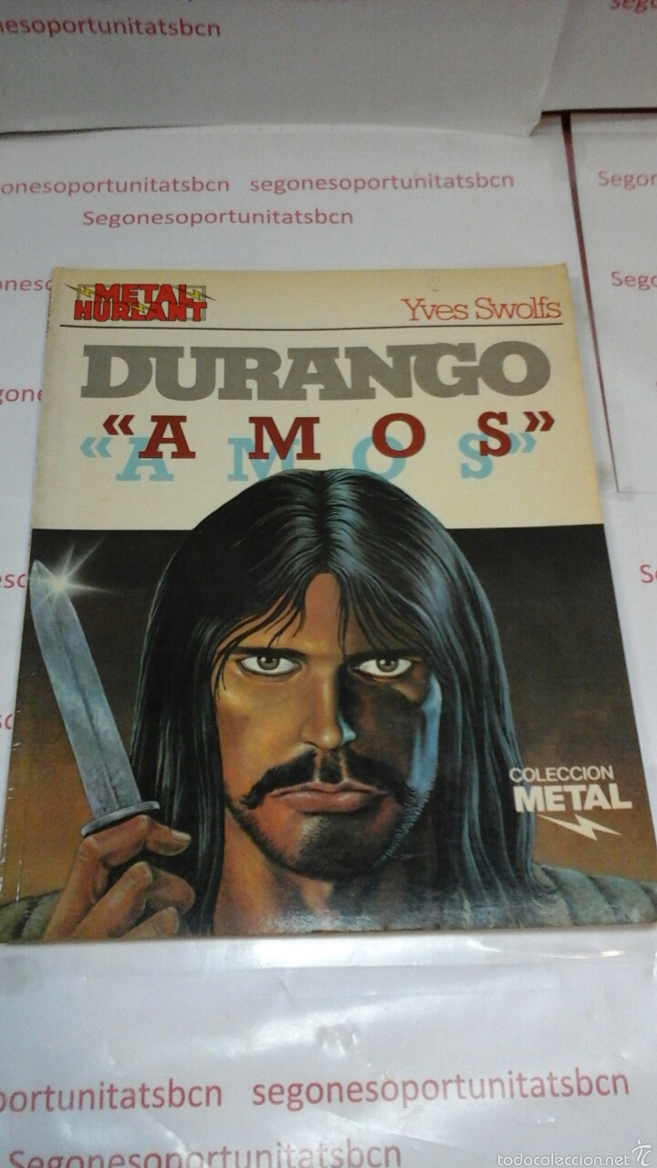 1 DURANGO - AMOS - N°25 - COLECCIÓN METAL - EUROCOMIC