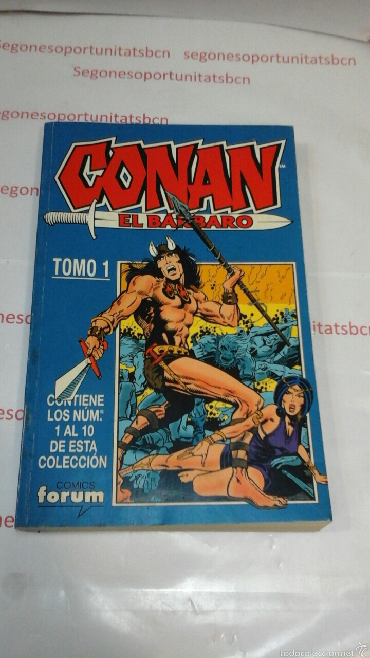 1 CONAN EL BÁRBARO - TOMO 1 - FORUM