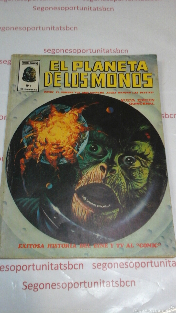 1 EL PLANETA DE LOS MONOS - MUNDI-COMICS - N°4