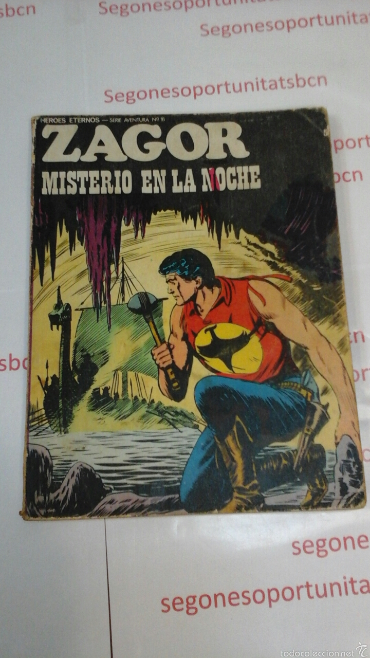 1 ZAGOR - N°59- MISTERIO EN LA NOCHE