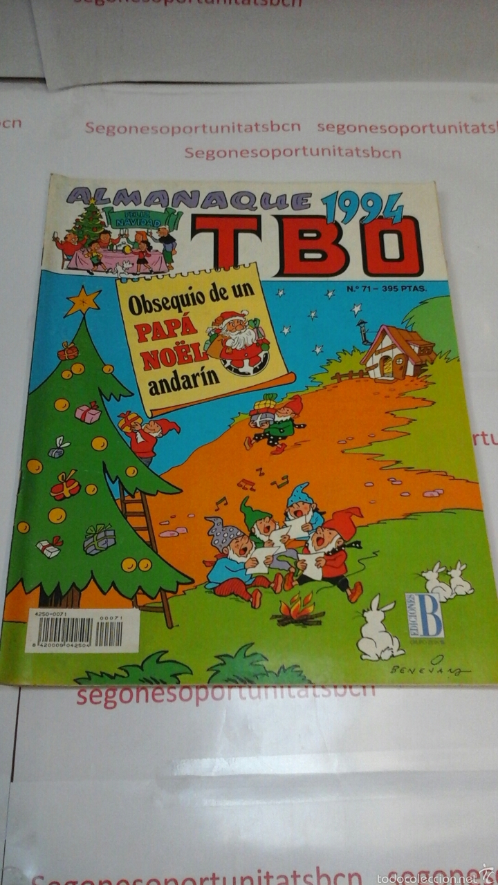 1 TBO - ALMANAQUE 1994 - NÚMERO 71 - EDICIONES B