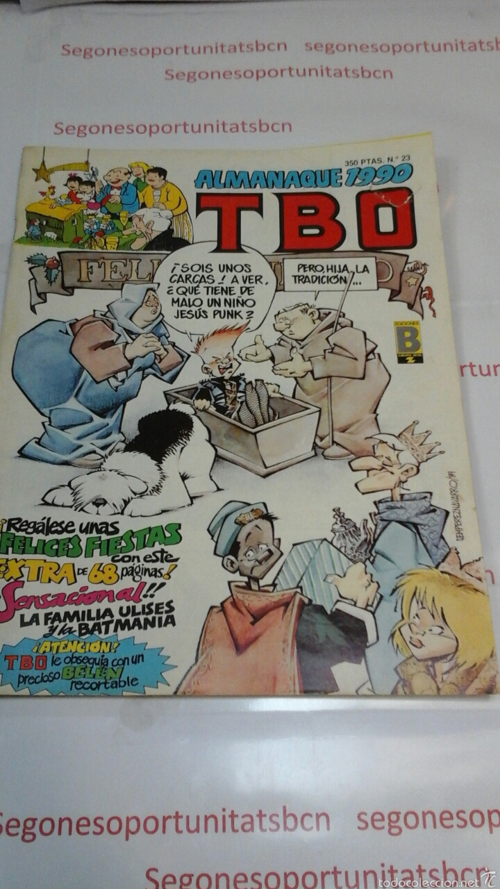 1 TBO - ALMANAQUE 1990 - NÚMERO 23 - EDICIONES B