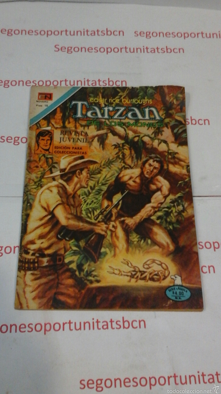 1 TARZAN DE LOS MONOS - EL ESCORPIÓN DE ORO - NOVARO