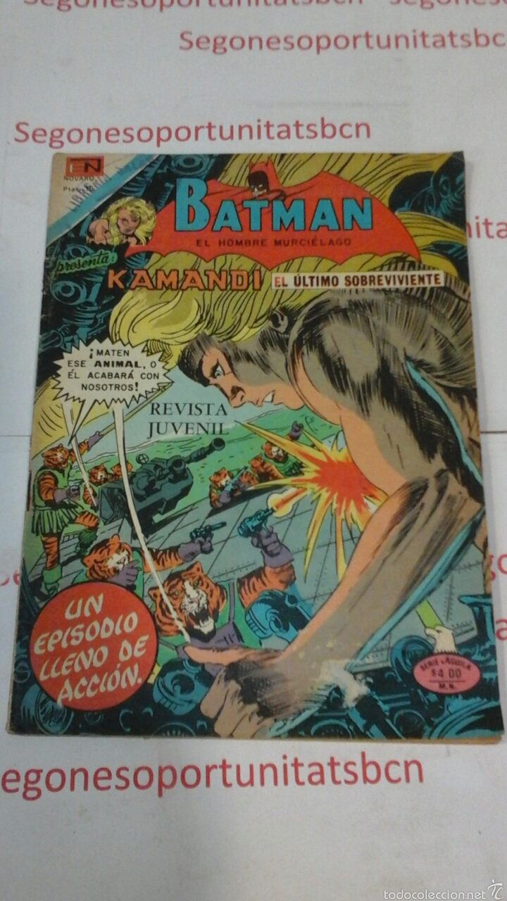 1 BATMAN EL HOMBRE MURCIÉLAGO - KAMANDI - NOVARO