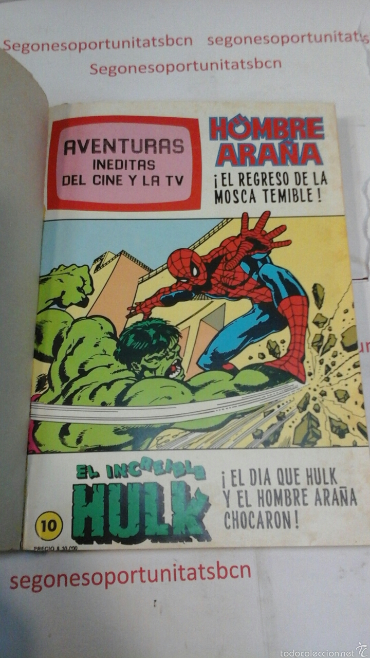 2 TOMO SPIDERMAN Y EL INCREIBLE HULK - NÚMEROS DEL 10 AL 12 Y 24 AL 27.