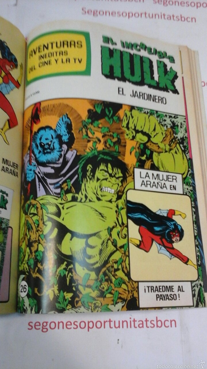 7 TOMO SPIDERMAN Y EL INCREIBLE HULK - NÚMEROS DEL 10 AL 12 Y 24 AL 27.