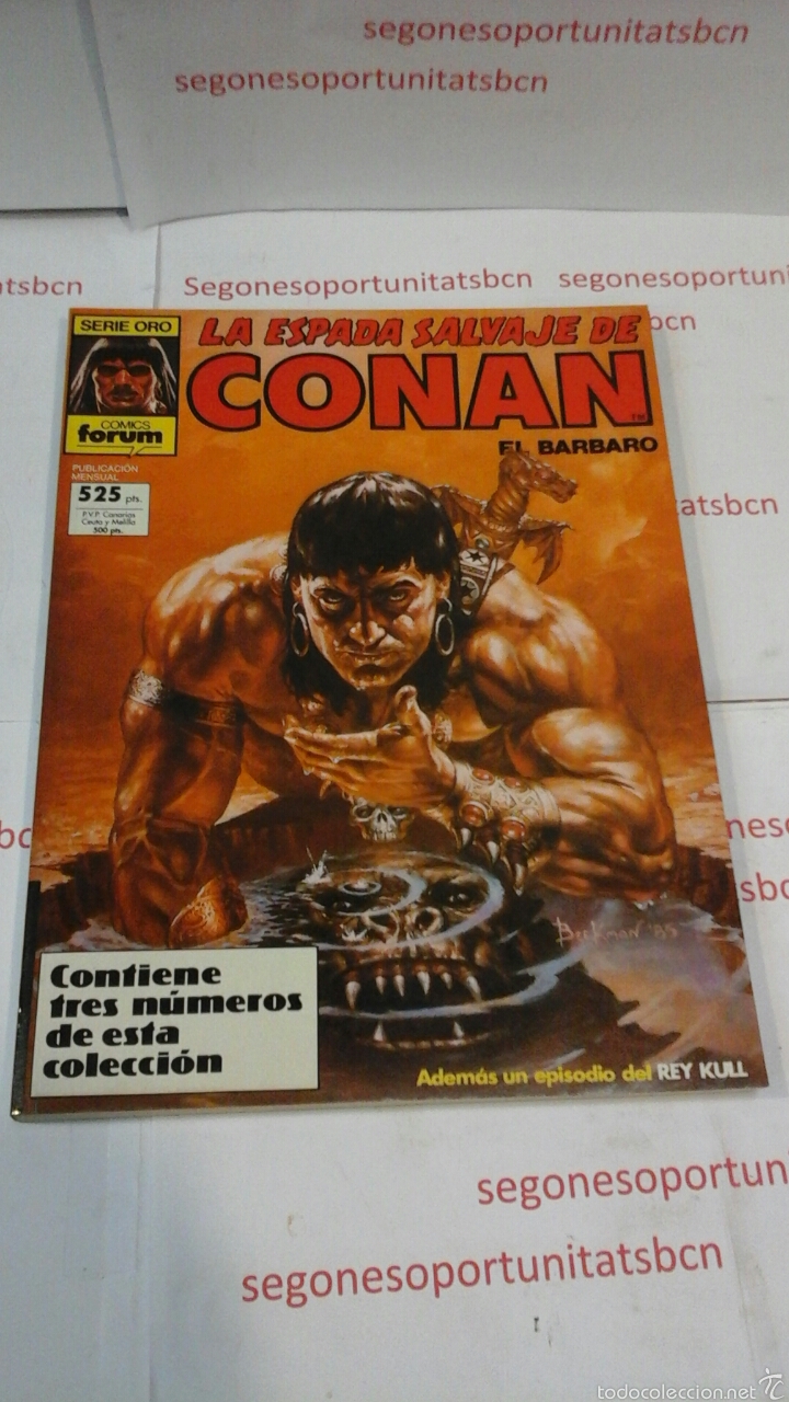 1 LA ESPADA SALVAJE DE CONAN - SERIE ORO -FORUM