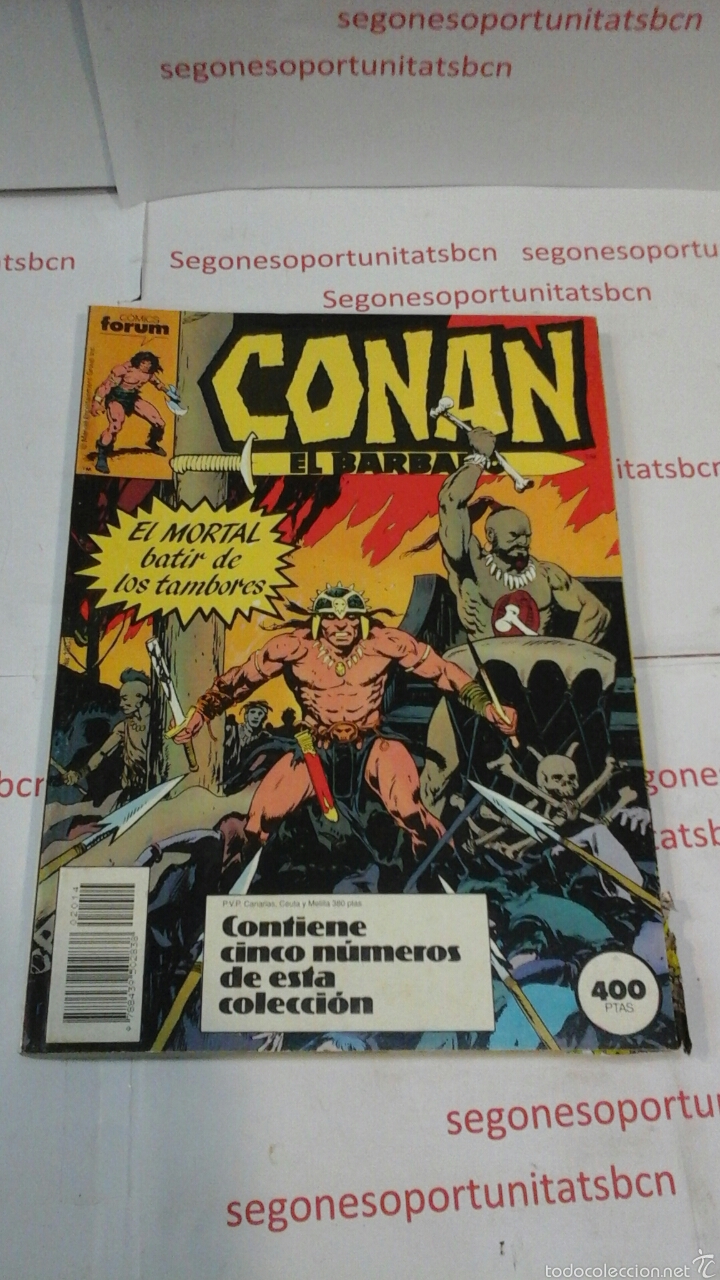 1 CONAN EL BARBARO - N° 156 AL 160 - FORUM