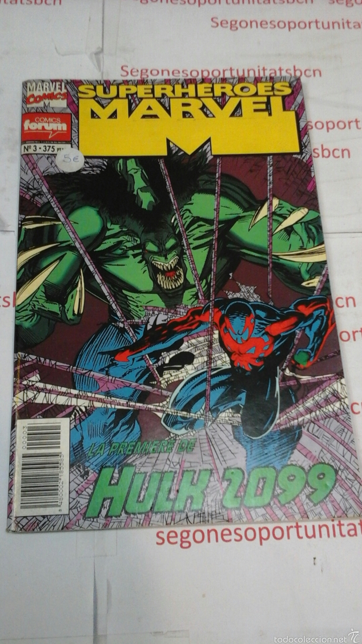 1 LA PREMIER DE HULK 2099 - SUPERHEROES MARVEL - N°3 - FORUM