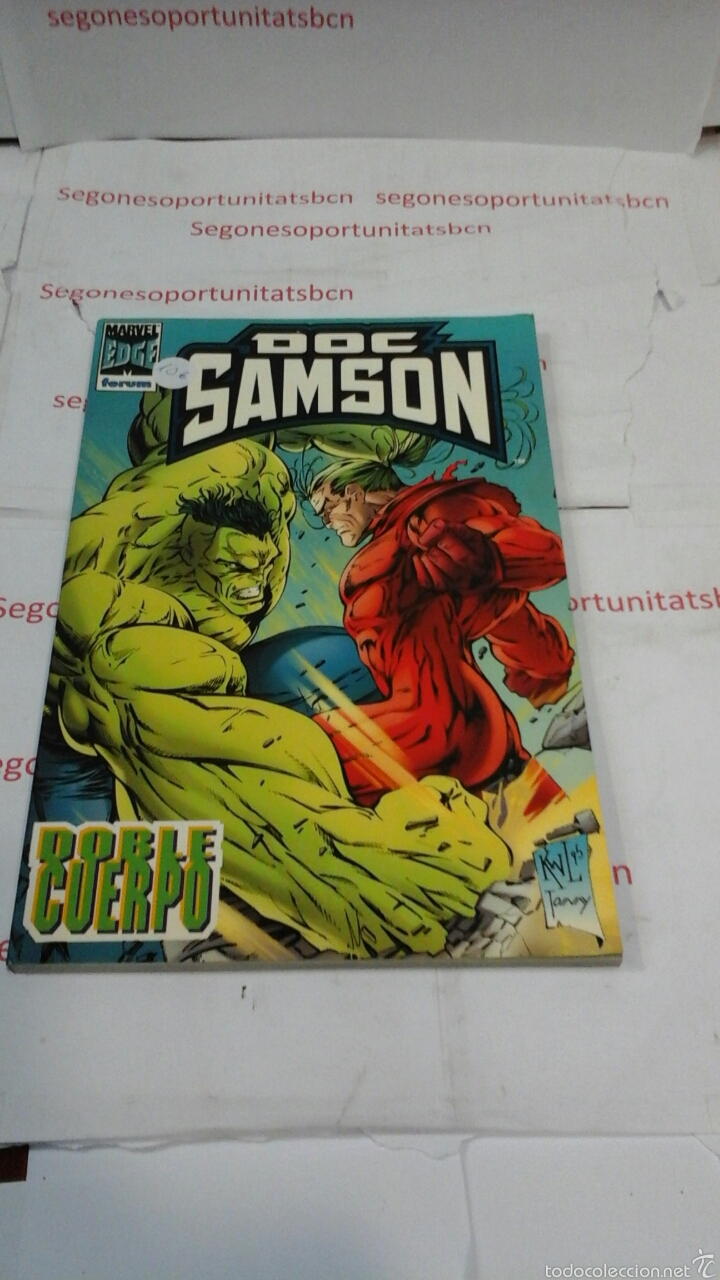 1 DOC SAMSON - DOBLE CUERPO - MARVEL EDGE - FORUM