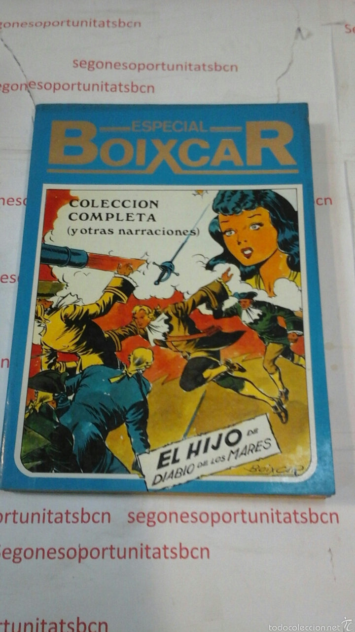 1 ESPECIAL BOIXCAR - COLECCIÓN COMPLETA - EL HIJO DE DIABLO DE LOS MARES