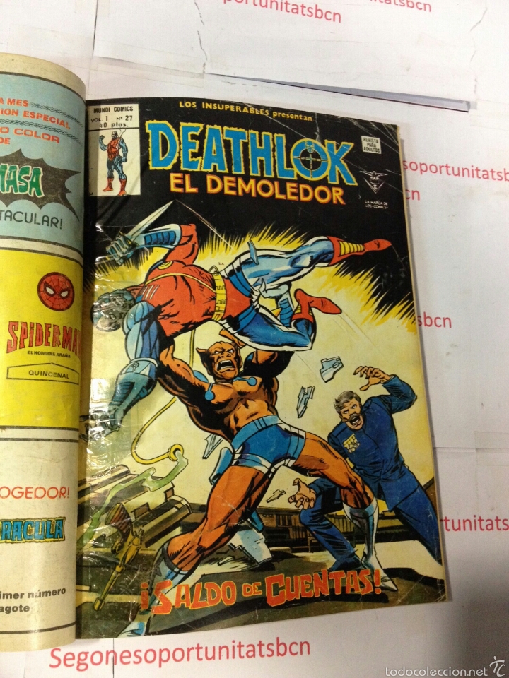 3 COMICS MARVEL - DEATHLOK - V1/V2/V3