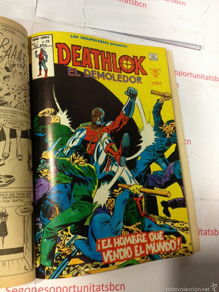 4 COMICS MARVEL - DEATHLOK - V1/V2/V3