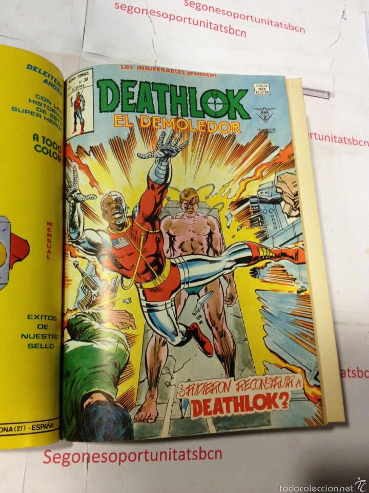 5 COMICS MARVEL - DEATHLOK - V1/V2/V3