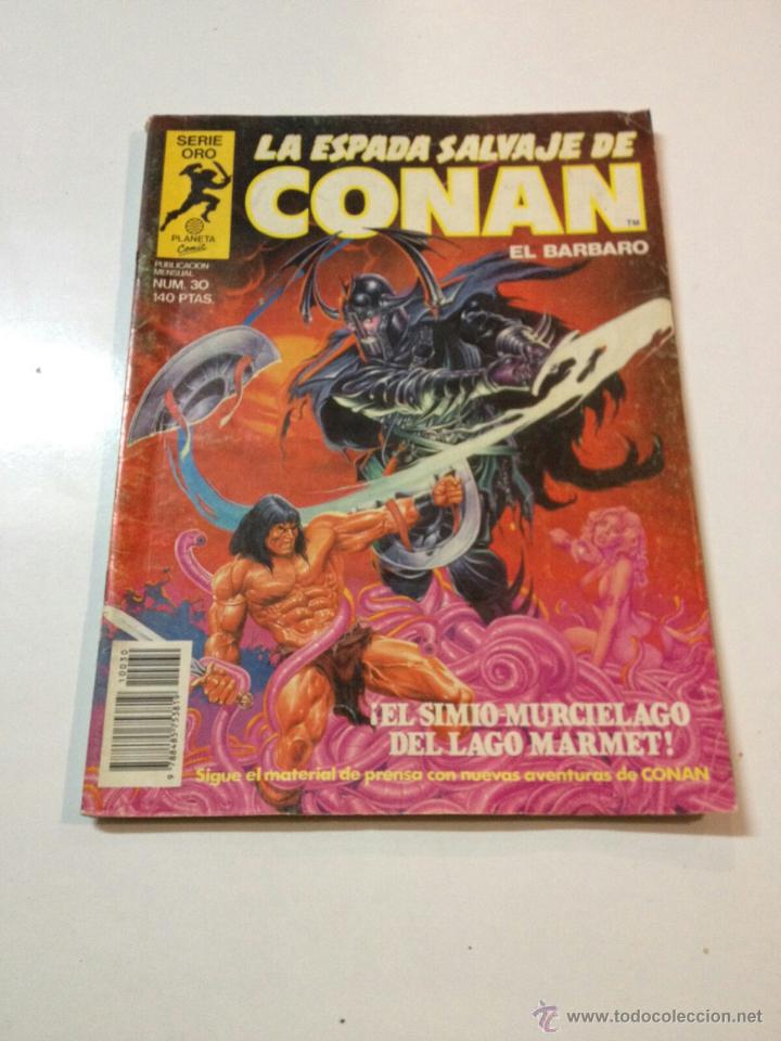 1 CONAN - EL SIMIO-MURCIÉLAGO DEL LAGO MARMET! SERIE ORO Nº 30