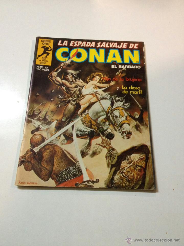 1 CONAN -LA GEMA EN LA TORRE Nº 21 SERIE ORO